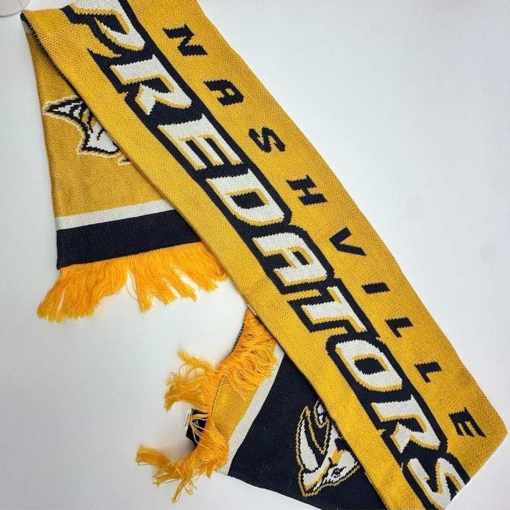 Nashville Predators Yellow Home‎ Jersey Scarf Unisex Adult NHL